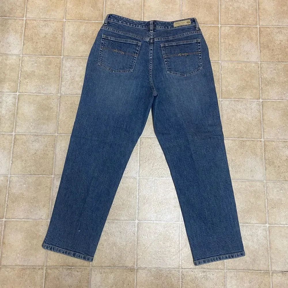 Indigo Palm Capris Women Jeans Size 10 R